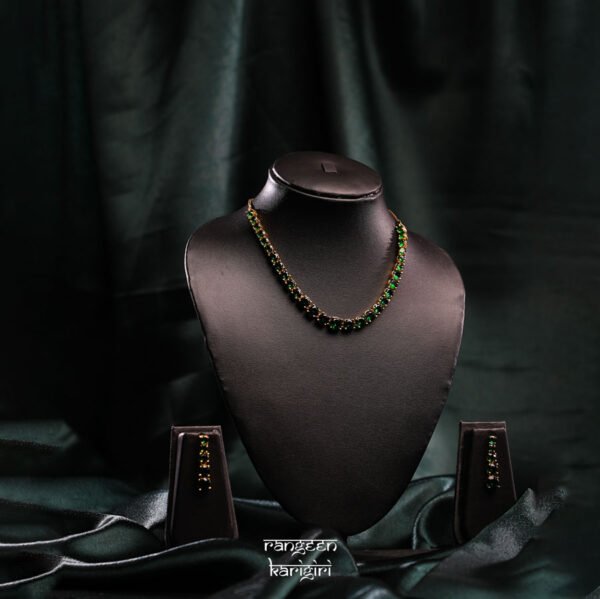Harita American Diamond Choker Set NAD-13, American Diamond Necklace Set