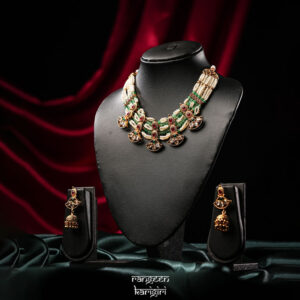 Kundan Kiran Choker Set NK-09, Kundan Choker Set