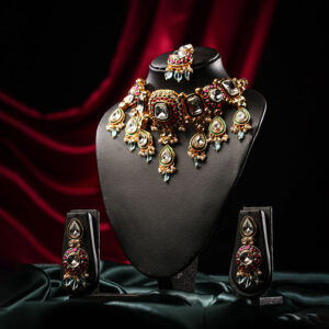 Meera Kundan Choker Set NK-12, Kundan Choker Set