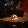 Nazaakat Kundan Ring RK-04G, Women kundan ring