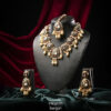 Noori Kundan Necklace Set NK-14W, Kundan Necklace Set