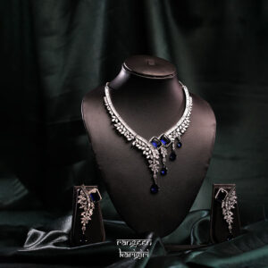 Noorika American Diamond Necklace Set NAD-16B, American Diamond Necklace Set