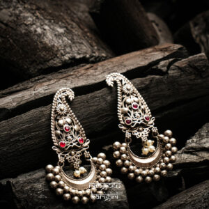 Chandrika Oxidised Earrings OE-10RU, Women Oxidised Earrings