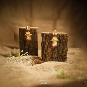 Pearl Studded Earrings OE-07, Women Oxidised Earrings