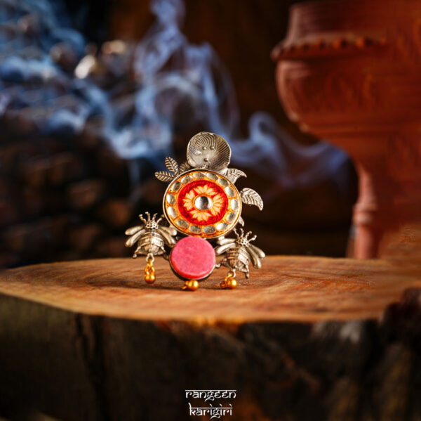 Queen Bee Oxidised Ring RO-03P, Women oxidised ring