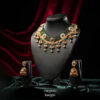 Rajnandini Kundan Choker Set NK-07G, Women Kundan Choker Set