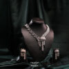 Shringarika American Diamond Necklace Set NAD-07G, American Diamond Necklace Set