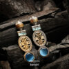 Tamal Taru Fusion Earrings FE-04B, Women Fusion Earrings