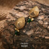 Tear Drop Oxidised Stud Earrings OE-08G, Women Oxidised Earrings