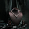 Tejasvi American Diamond Necklace Set NAD-10LG, American Diamond Necklace set