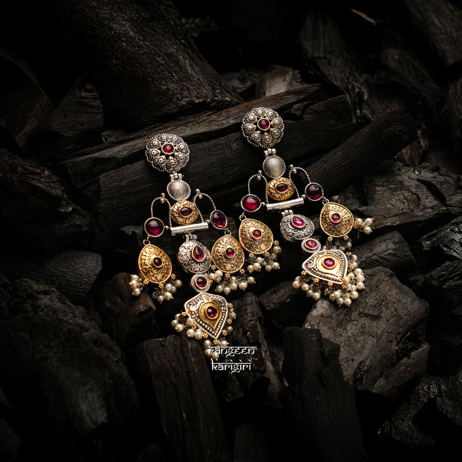 Heer Rani Fusion Earrings FE-02 Heer Rani Fusion Earrings FE-02, Buy Earring