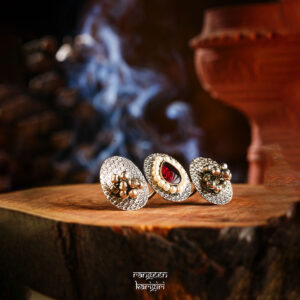 Oversized Oxidised Ring, buy rings