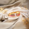 Studded Stainless Steel Bracelet, Women Studded Bracelet