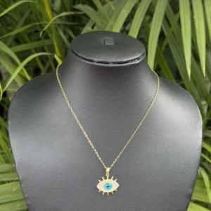 Evil Eye Stainless Steel Neckpiece NS8