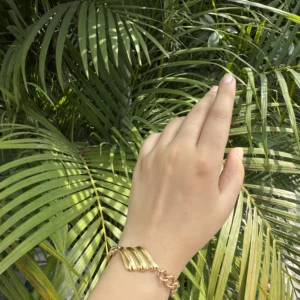 Linear Stainless Steel Bracelet (BS-20)